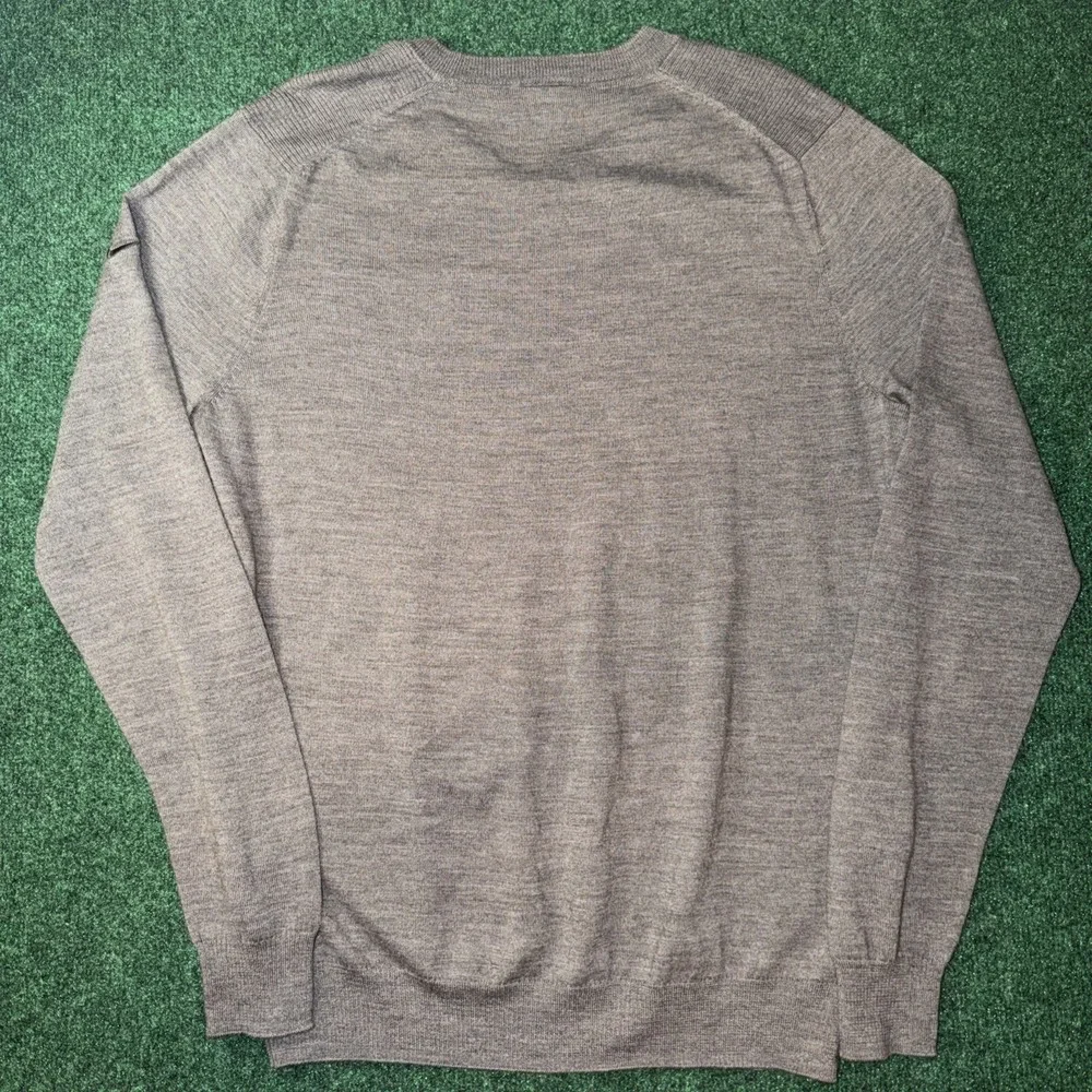Nike Golf V-Neck Pullover Sweater, Wool-Acrylic Blend, Size XL R5